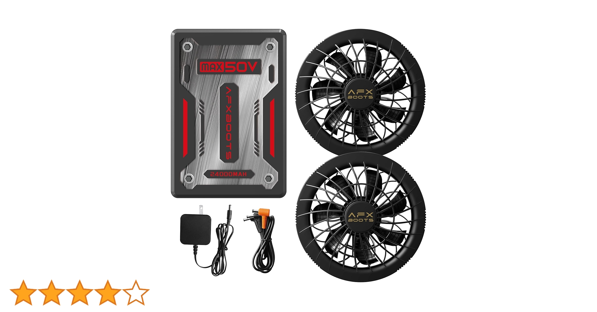[LABEWVI] 【2025モデル 業界最強50V】ファンバッテリーセット✖️2 Amazon.co.jp: [LABEWVI] [超高出力] ファンバッテリーセット